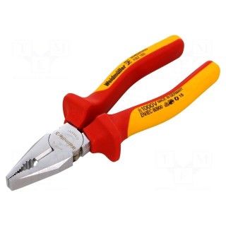 Pliers | insulated,universal | for voltage works | 160mm | 1kVAC