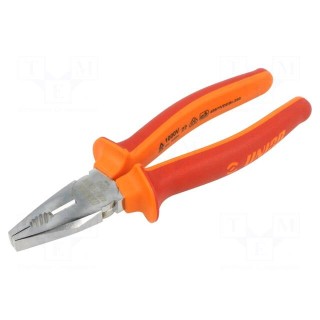 Pliers | insulated,universal | carbon steel | 200mm | 406/1VDEBI