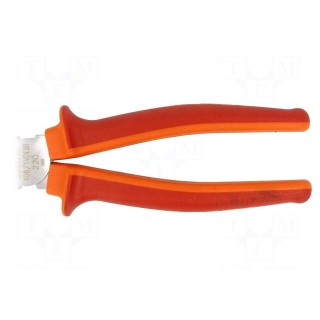 Pliers | insulated,universal | carbon steel | 220mm | 406/1VDEBI