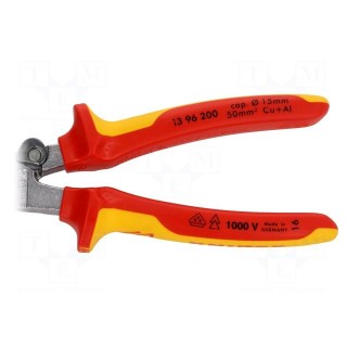 Pliers | insulated,universal | Version: insulated | steel | 200mm