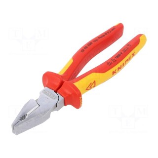 Pliers | insulated,universal | steel | 200mm