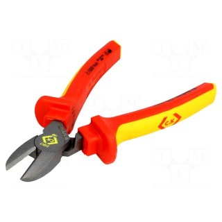 Pliers | insulated,side,cutting | for voltage works | 160mm