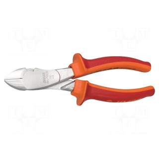 Pliers | side,cutting,insulated | carbon steel | 180mm | 466/1VDEBI