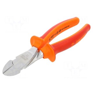 Pliers | side,cutting,insulated | carbon steel | 200mm | 466/1VDEBI