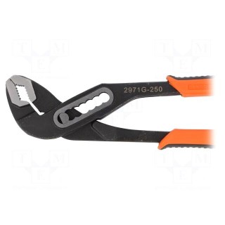 Pliers | adjustable | 250mm | ergonomic two-component handles