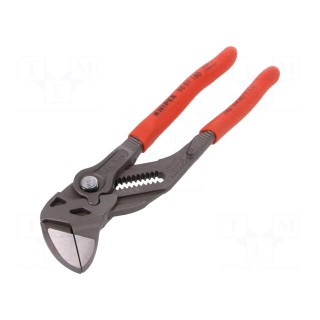 Pliers | adjustable | Pliers len: 180mm | Max jaw capacity: 40mm