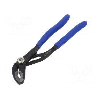 Pliers | for pipe gripping,adjustable | 200mm | with button