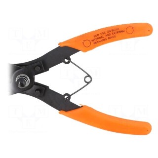 Pliers | for circlip | angular,straight,replaceable tips