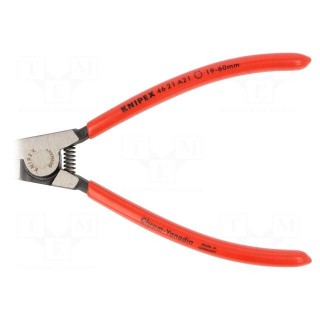 Pliers | for circlip | external | 19÷60mm | Pliers len: 170mm | angular
