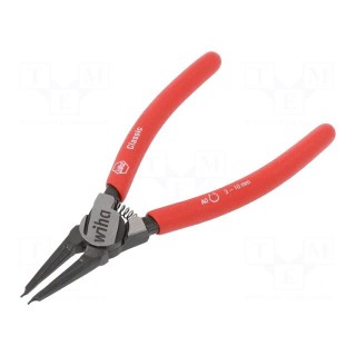 Pliers | for circlip | external | 3÷10mm | Pliers len: 139mm | straight