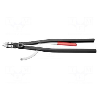 Pliers | for circlip | internal | 122÷300mm | Pliers len: 570mm