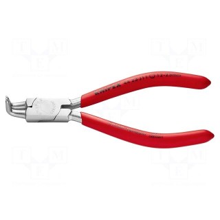 Pliers | for circlip | internal | 12÷25mm | Pliers len: 130mm | angular