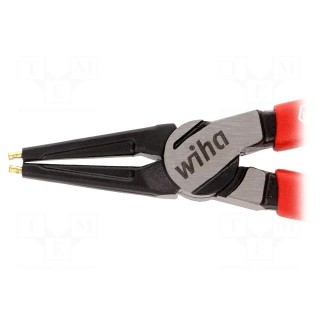 Pliers | for circlip | internal | 19÷60mm | Pliers len: 180mm | steel