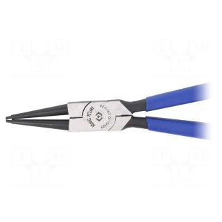 Pliers | for circlip | internal | 40÷100mm | Pliers len: 250mm