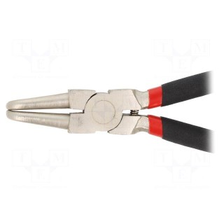 Pliers | for circlip | internal | Pliers len: 200mm | angular