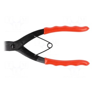 Pliers | for circlip | Pliers len: 190mm | long,angular