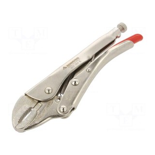Pliers | locking | Pliers len: 180mm | Grip capac: 8÷30mm
