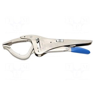 Pliers | locking | Pliers len: 270mm | tool steel | 434/3A