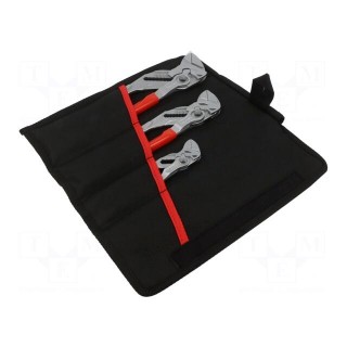 Kit: pliers | adjustable,Cobra adjustable grip | case | 3pcs.