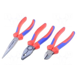 Kit: pliers | cardboard packaging | 3pcs | Cut: with side face