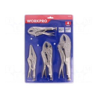 Kit: pliers | Morse's,welding grip | 4pcs.