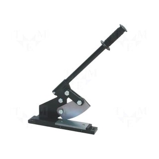 Hand operated PCB shear | Arm len: 400mm | Base dim: 300x55mm