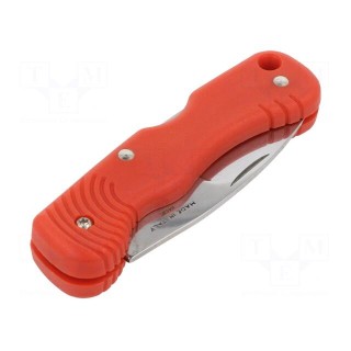 Knife | for electricians | 195mm | Material: stainless steel