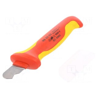 Knife | for electricians | semicircular | Tool length: 170mm | 1kVAC