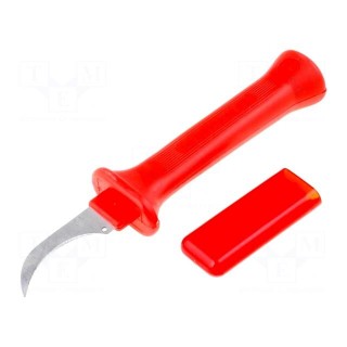 Knife | for removing insulation | Tool length: 180mm