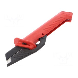 Knife | for cables | Tool length: 190mm | Blade length: 50mm