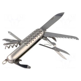 Knife | universal | 89mm | Material: stainless steel | folding