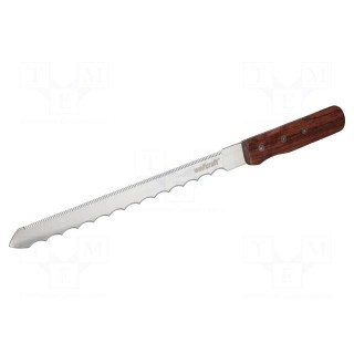 Knife | roofing,brick | 275mm | Handle material: wood