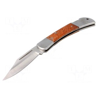 Knife | Tool length: 196mm | Blade length: 80mm | Blade: about 45 HRC