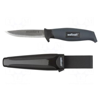 Knife | universal | 230mm | Features: belt clip