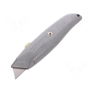Knife | universal | 18mm | locked blade | Handle material: metal