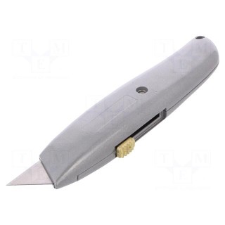 Knife | universal | 18mm | locked blade | Handle material: metal