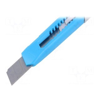 Knife | universal | Tool length: 150mm | W: 18mm | Handle material: ABS