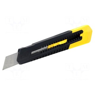 Knife | universal | Tool length: 160mm | W: 18mm | Handle material: ABS