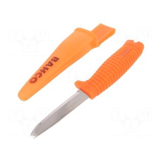 Knife | rescue | for cutting ropes and nets | Tool length: 230mm