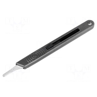 Scalpel holder | Features: safety,retractable blade