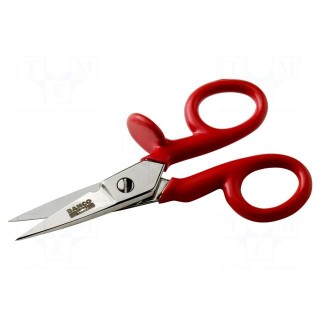 Scissors | for cables | Tool length: 130mm | Blade length: 50mm