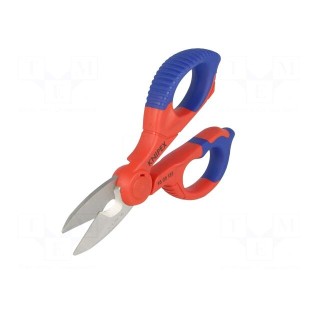 Scissors | for cables,electrical work | 155mm | Blade: about 56 HRC