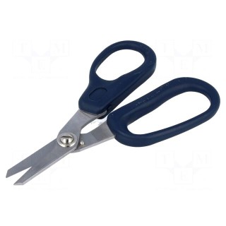 Scissors | for cutting fiber optics (glass fiber cables) | 150mm