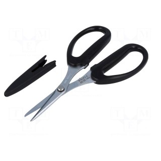 Scissors | for kevlar fibers cutting | 160mm