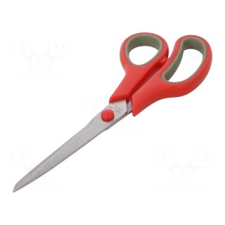 Scissors | universal | 220mm | Material: stainless steel