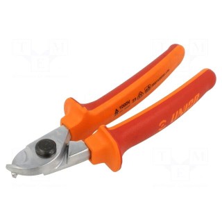 Cutters | cutting,insulated | 170mm | Application: for cables