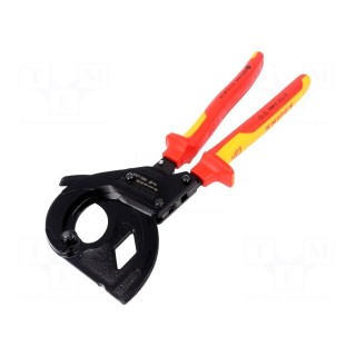 Cutters | L: 315mm | Tool material: steel | Conform to: EN 60900