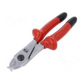 Pliers | side,cutting,insulated | without chamfer | 230mm | 1kVAC
