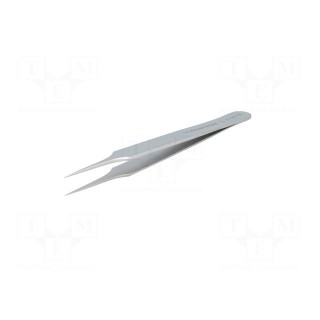 Tweezers | 110mm | Blades: narrowed | Blade tip shape: sharp