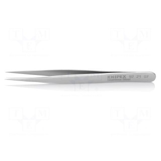 Tweezers | 110mm | Blade tip shape: sharp | universal